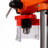 8" Swing Benchtop Drill Press with Laser & Vise Clamp, 5 Adjustable Speed 770 to 3410 RPM, 0-45 Degree Tilting Worktable, Compact Tabletop Drilling Machine for Woodworking & Metal Fabrication