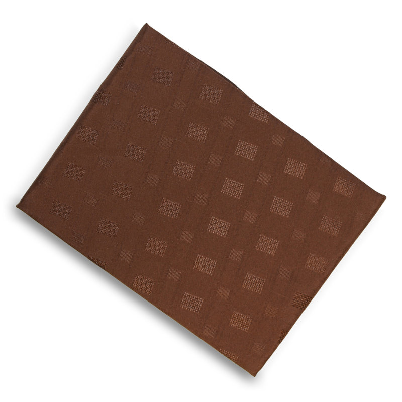 Vienna Tablecloth, 178cm W x 178cm L, Chocolate