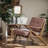 Solid Wood Frame Accent Chair