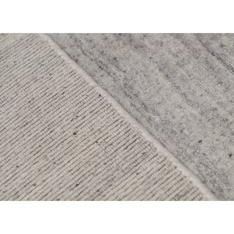 Hand-Knotted High-Quality Ivory Area Rug