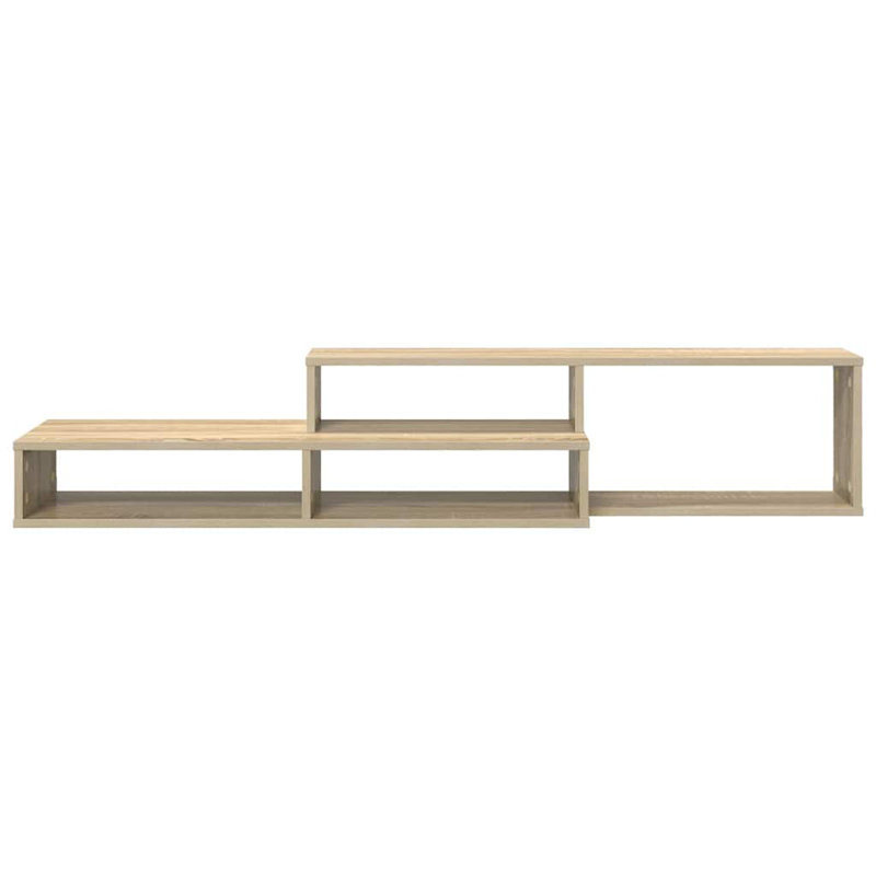 TV Stand, 28.5cm H x 150cm L x 25cm W, Oak