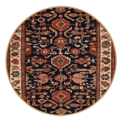 Machine Washable Turkish Brown Area Rug