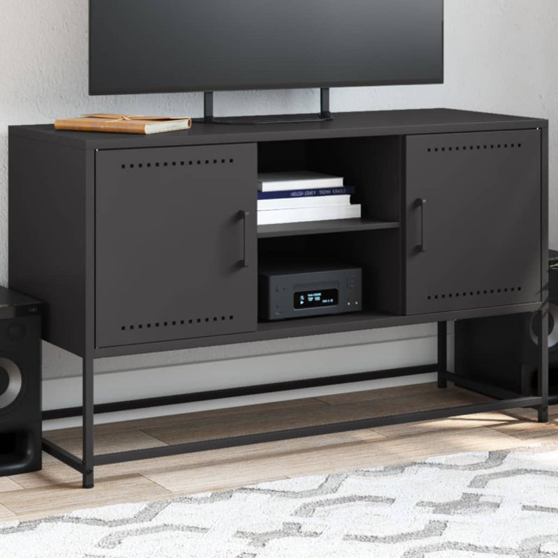 Meuble télé vidaXL, Noir