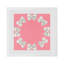 Pearl Bow Cotton Blend Square Napkins-281343192