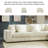 Lindyn 137" Upholstered Sofa
