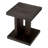 Side Table Bravon Ebony Oak Veneer