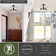 Jorene 13-In W Bronze Rustic Semi Flush Mount Ceiling Light White Linen Deer Tree