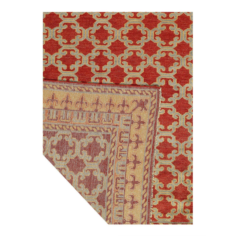 Moroccan Area Rug in Red