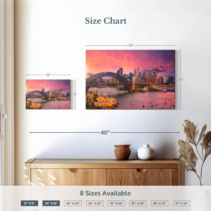 Nicci, rose, port de Sydney, horizon, H 16 po x l 24 po
