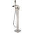 Freestanding Waterfall Tub Filler with Hand Shower-110871799