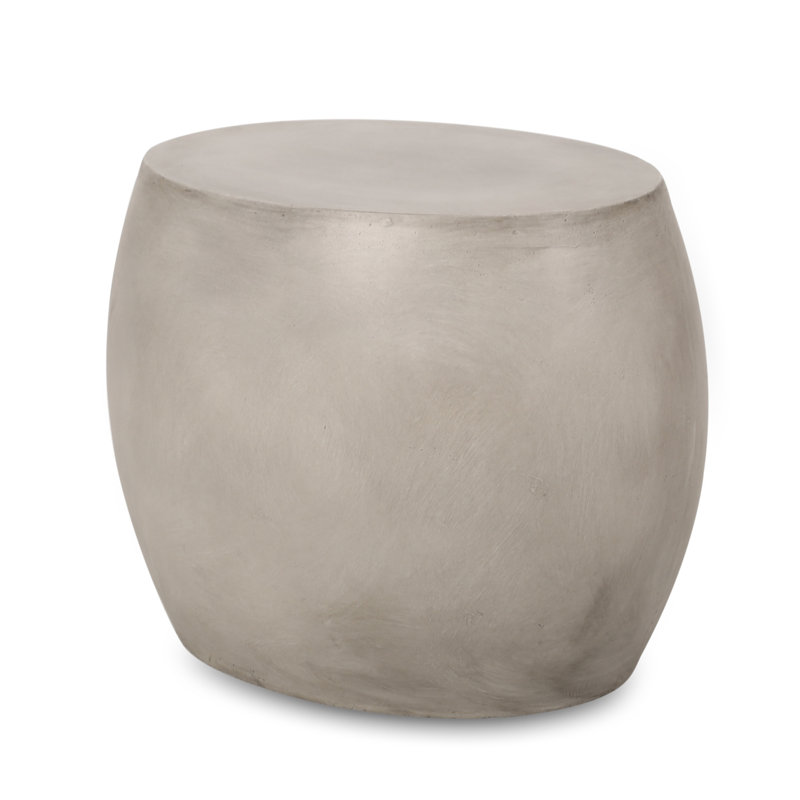 Outdoor Lightweight Concrete Side Table