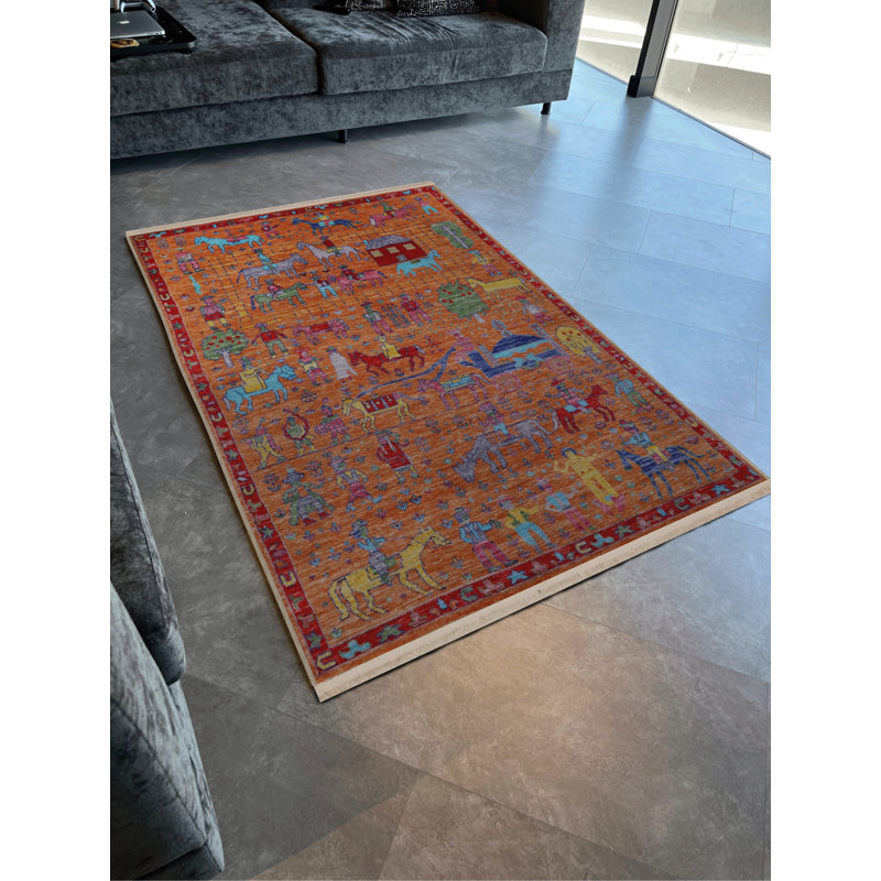 Tapis rectangulaire Adrit, Rectangle 2 pi 8 po x 5 pi