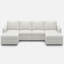 Canapé modulaire rembourré avec rangement Rafael-98919681