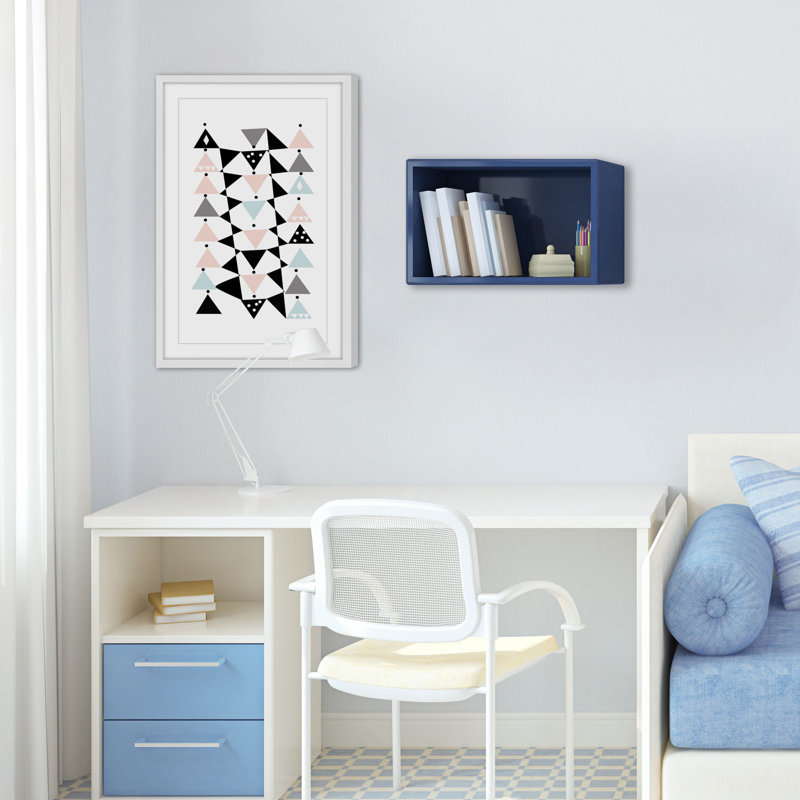 'Triangle Dance' by Katarina Snygg Framed Print, 36" H x 24" W x 1.5" D