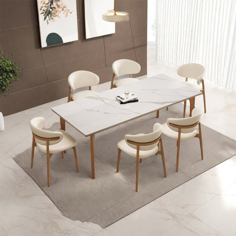Ensembles de table de salle à manger simples et modernes, H 29,52 po x L 70,86 po x l 31,49 po