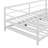 Twin Size Metal Daybed With LED And Adjustable Trundle, Pop Up Trundle-781801122