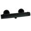 Heile Black Thermostatic Shower with Round Handheld Shower Head