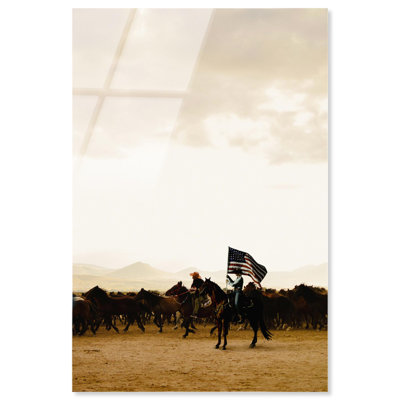 Freedom Dream Acrylic Print Western Framed Art by Notoriart, Ready to Hang, 20 x 30