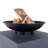 Arrol Round Steel Smokeless Fire Pit