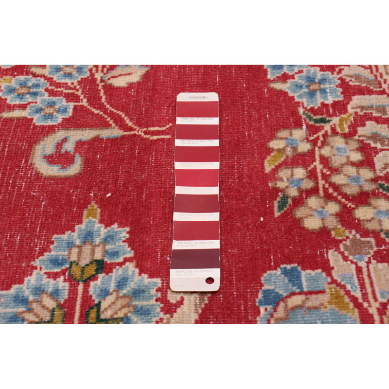 Tapis unique en laine 9 pi 10 po x 12 pi 7 po Vurla