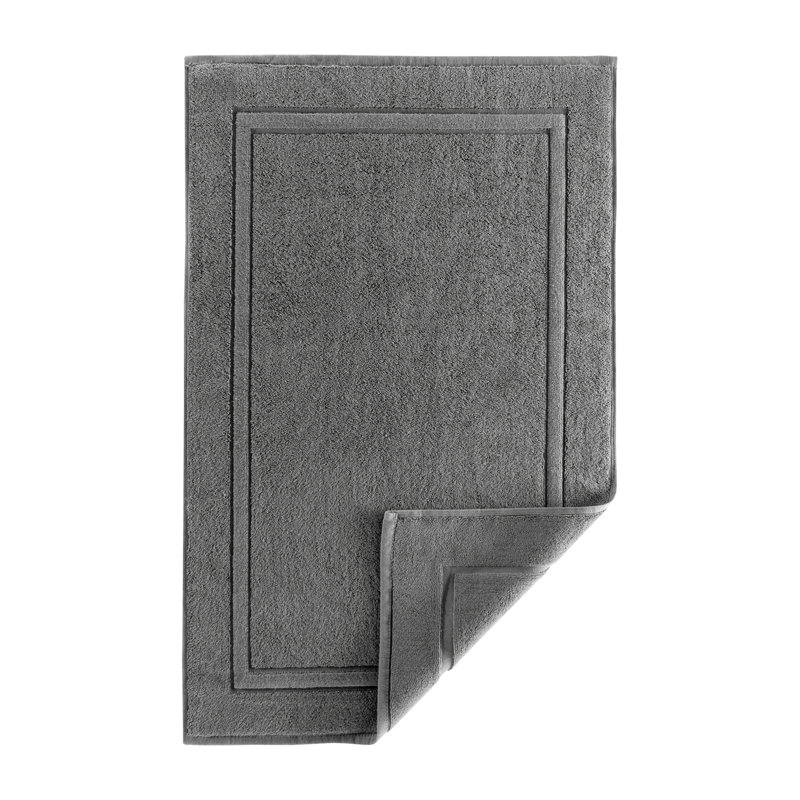 Patonai Bath Mat, 34", Gray