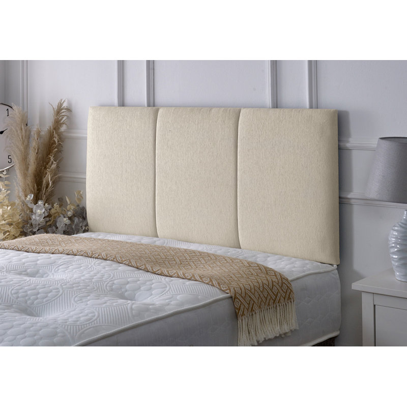Upholstered Headboard, Small Single (2'6), Ivory
