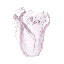 Tulip Handmade Crystal Table Vase-55178676-55178680