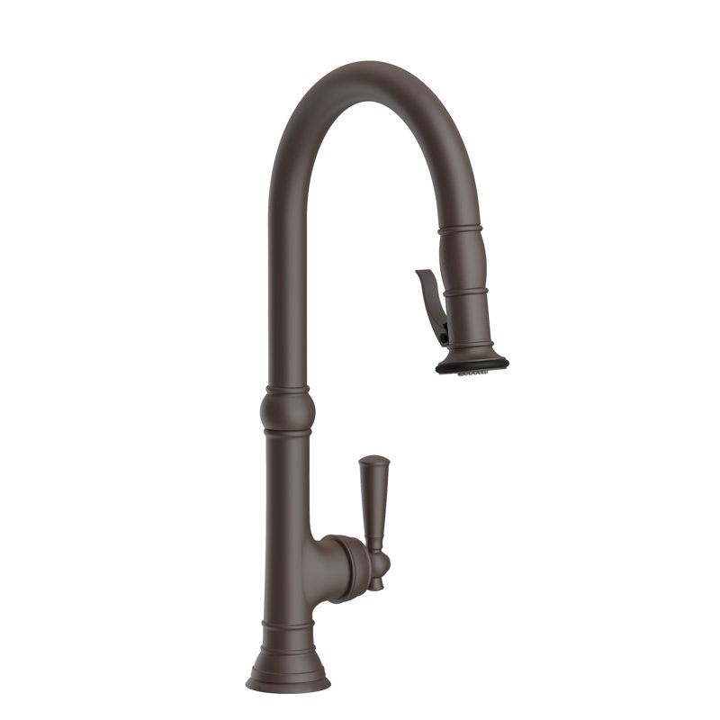 Pull-Down Kitchen Faucet - Trigger Spray, Oil Rubbed Bronze