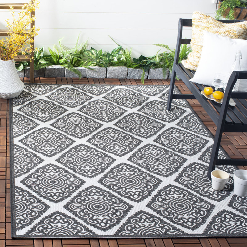 Adler Performance Indoor/Outdoor Area Rug, Rectangle 5'3" x 7'6"