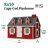 Cape Cod Outdoor Wood Playhouse-2084257910-2084257864-2084257870