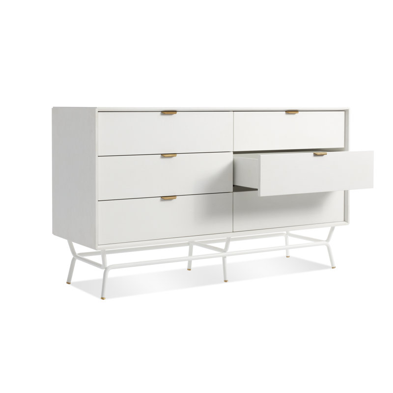 Dang 6 - Drawer Dresser, White
