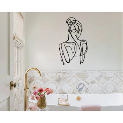 Bagent People Wall Decor on Metal