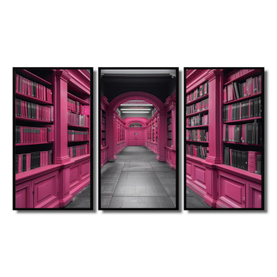 Baringer - Ensemble d'art mural bibliothèques