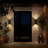 Irregular Polyhedron Dimmable LED Outdoor Wall Sconce Waterproof IP54