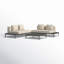 Filmore 4 - Person Modular Patio Conversation Sets with Cushions