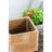 Set Of 2 Reclaimed Wooden Box With Black Iron Stand/ L:11X11x29.5" S:8.5X8.5X21.5"