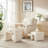 Catargiu 2 - Piece Teddy Upholstered Ottoman-124037612