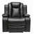 Black Faux Leather