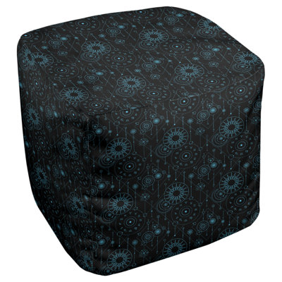 Repose-pieds à cubes astrologie Leffel
