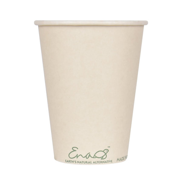 Disposable White Paper Soup Containers with Plastic Lids - White Ice C –  EcoQuality Store