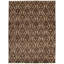 Tapis brun foncé en laine nouée à la main de conception unique 18 pi 2 po x 12 pi nouvel âge 18,20 pi x 12 pi