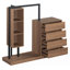 Armoire avec 4 tiroirs et 3 tablettes-1664689