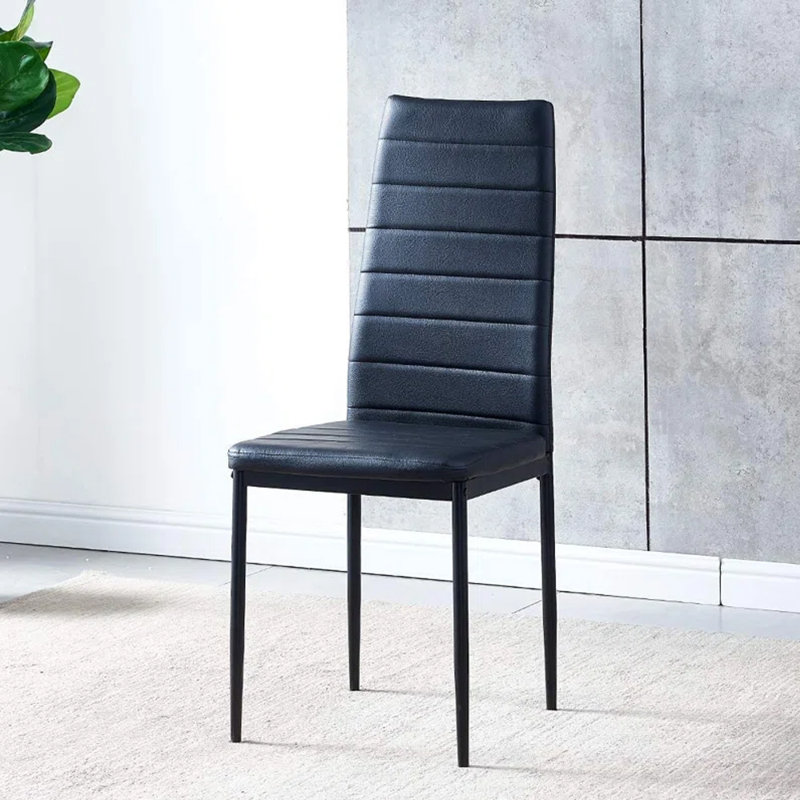 Chaise parsons Wokeham, 1, Noir, noir, noir, noir