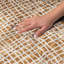 Tapis à rayures Dream Shag ADS729 lavable à la machine de qualité supérieure-2078574044-2078574055