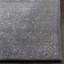Tapis gris en viscose / laine touffeté à la main Samaniego-19503055