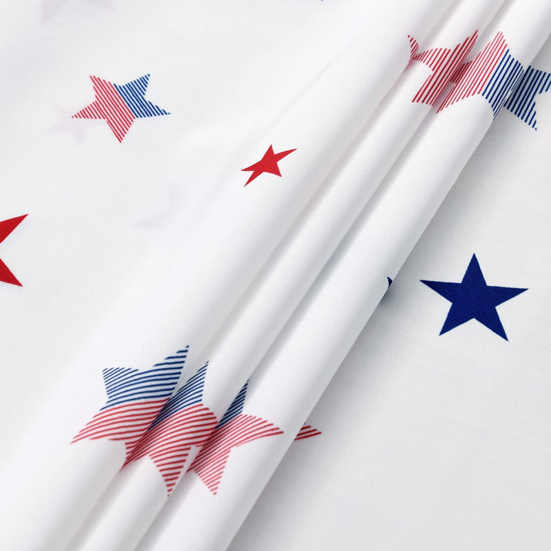 Haidee Table Cloth For July 4Th And American-Themed Parties - 60" Round Size