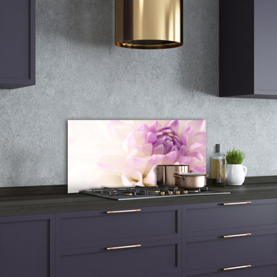 Lisandras 50cm W x 100cm L Glass Peel and Stick Panel