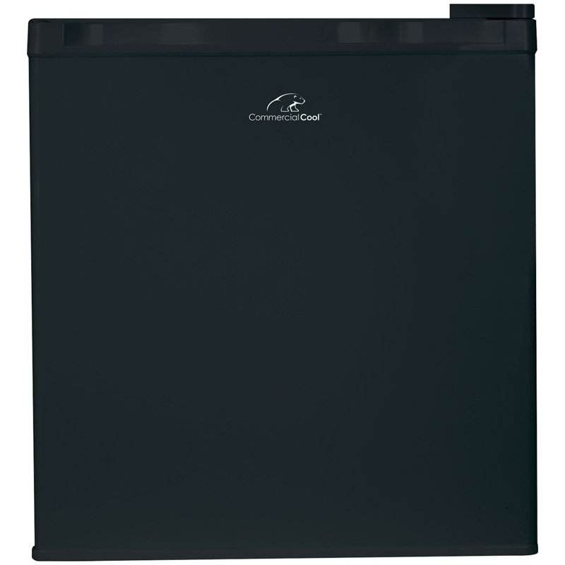 Commercial Cool 1.6 Cu. Ft. Black Compact Mini Refrigerator with Freezer