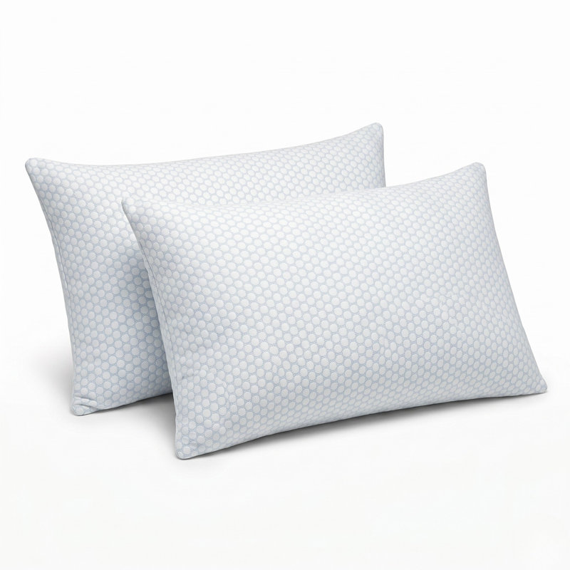 ThermoBalance Cooling Pillows with TempFlex Technology – Set of 2 - Queen Size, Queen