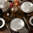 Porcelain China Dinnerware Set 24 Piece - Service for 6